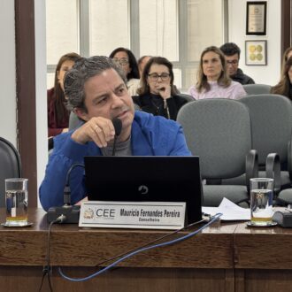 Presidente apresenta ações da Undime-SC em reunião plenária do Conselho Estadual de Educação