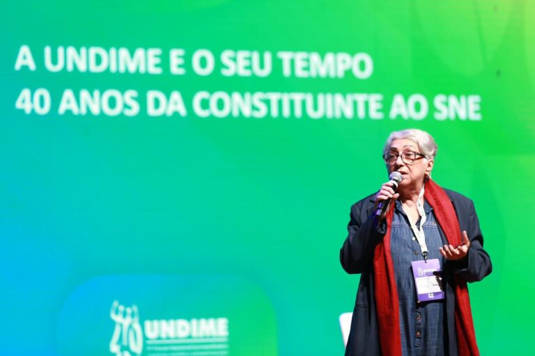 Undime 40 anos: da Constituinte ao SNE é tema de palestra no primeiro dia de Fórum