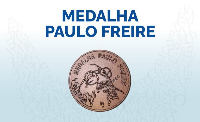 MEC divulga manual para inscrição na Medalha Paulo Freire