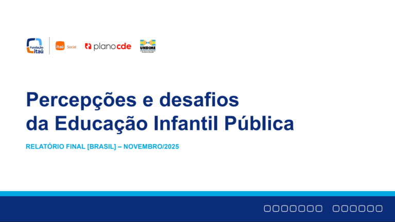 Em pesquisa nacional, 48% das redes municipais ouvidas adotam estratégias de letramento matemático na Educação Infantil